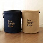 سبد لباس طرح Live Laugh Love
