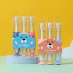 مسواک بچه گانه عروسکی طرح خرسی فانتزی