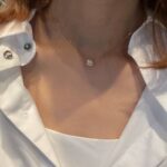 گردنبند و آویز ژوپینگ طرح نگین