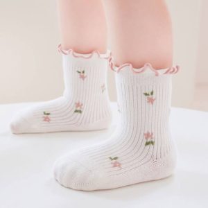 جوراب بچه گانه دخترانه ویولانته مجموعه 3 عددی