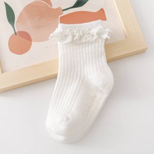 جوراب دخترانه بچه گانه طرح مارسلا