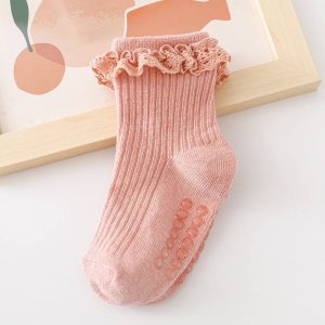 جوراب دخترانه بچه گانه طرح مارسلا