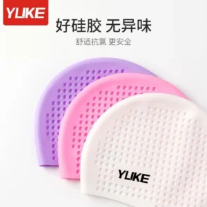 کلاه شنای YUKE سیلیکونی طرح حبابی (مناسب ۶ سال تا بزرگسال)