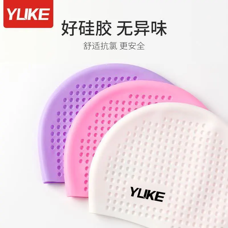 کلاه شنای YUKE سیلیکونی طرح حبابی (مناسب ۶ سال تا بزرگسال)